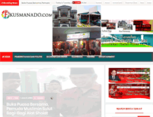Tablet Screenshot of fokusmanado.com